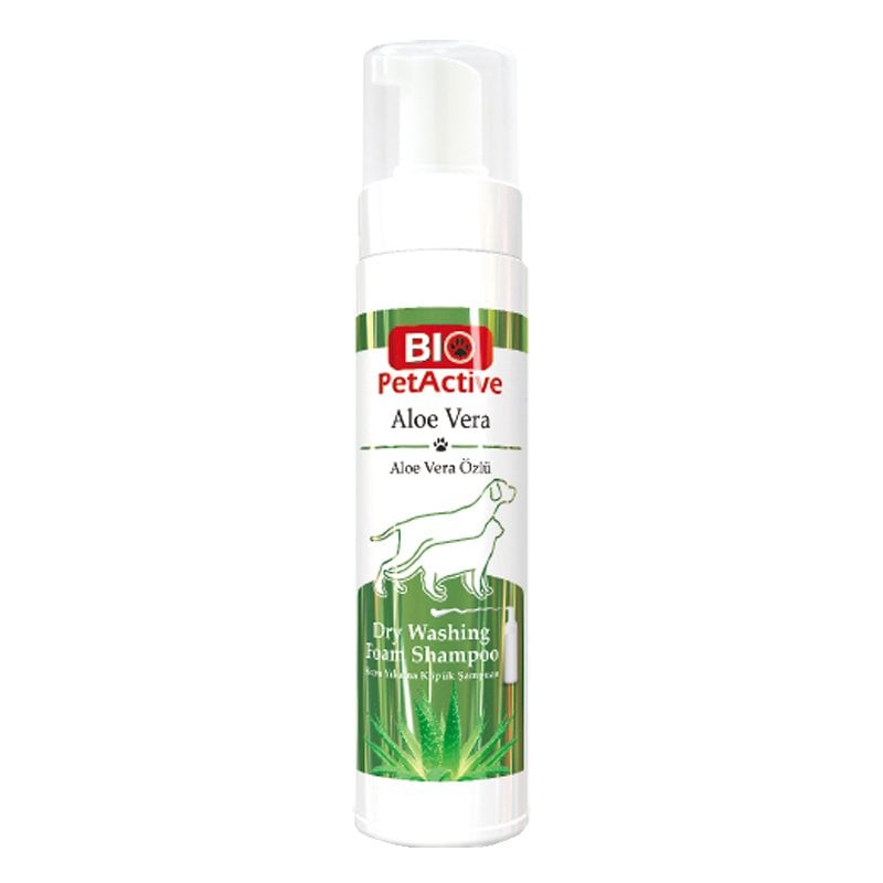 Bio Pet Active Aloe Vera Özlü Kuru Yıkama Şampuanı 200 ML