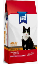 Paw Paw Yetişkin Kedi Maması Kuzu Etli Ve Pirinçli 15 Kg