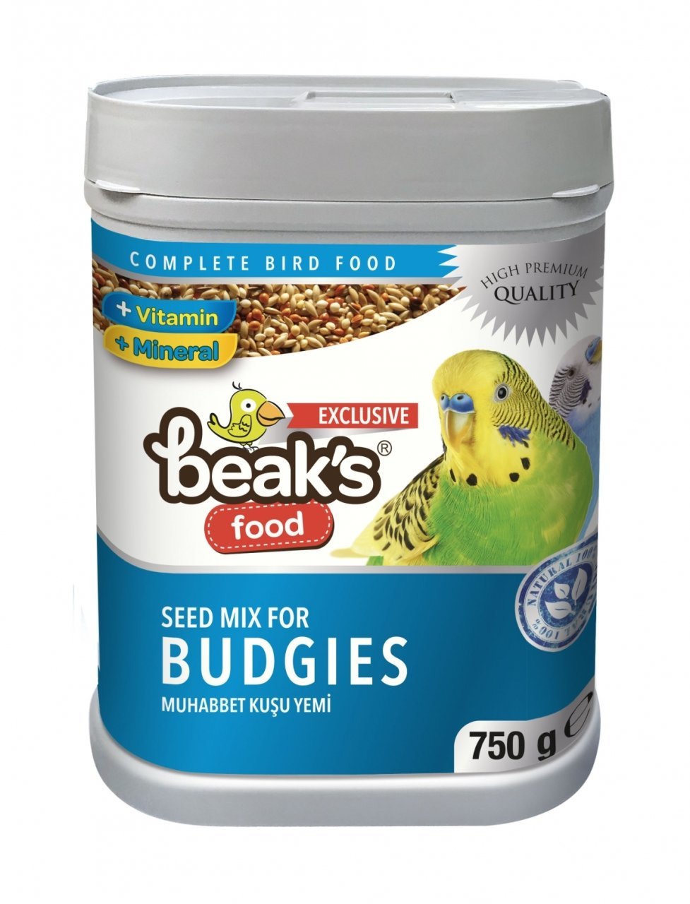 BEAKS Muhabbet Yemi 750 Gr 8 Adet