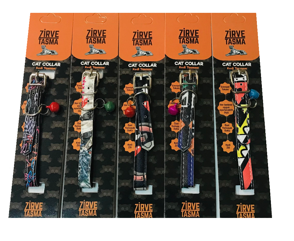 KEDİ DERİ TASMA 10 LU