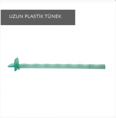PLASTİK TÜNEK UZUN 50 ADET