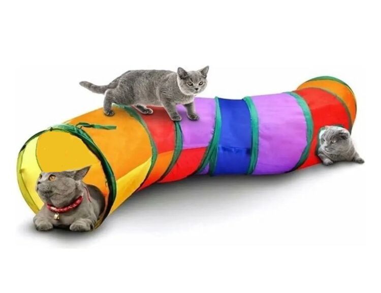Kıvrımlı Kedi Oyun Tüneli