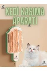 Kedi Boyun Kaşınma Fırçası Duvara Monte Köşe Kenar Tüy Toplayıcı Masaj Tarağı