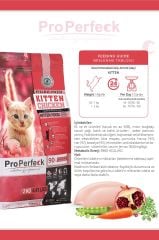PREMİUM TAVUKLU NARLI HAVUÇLU YAVRU KEDİ MAMASI 2 KG