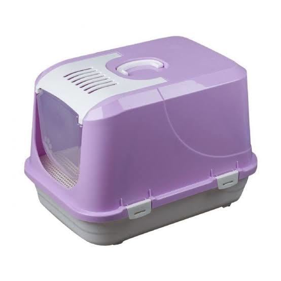 BÜYÜK BOY KAPALI KEDİ TUVALET KABI