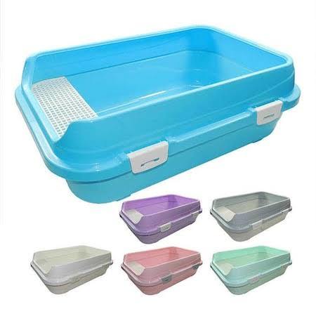 Büyük Boy Açık Kedi Tuvaleti 46x68x25 cm