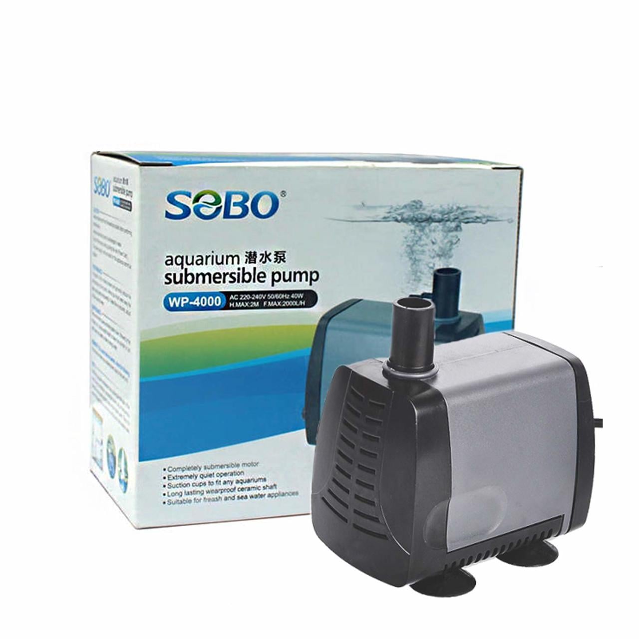 Sobo Wp-4000 Akvaryum Kafa (Sump) Motoru, 2000 Litre/Saat