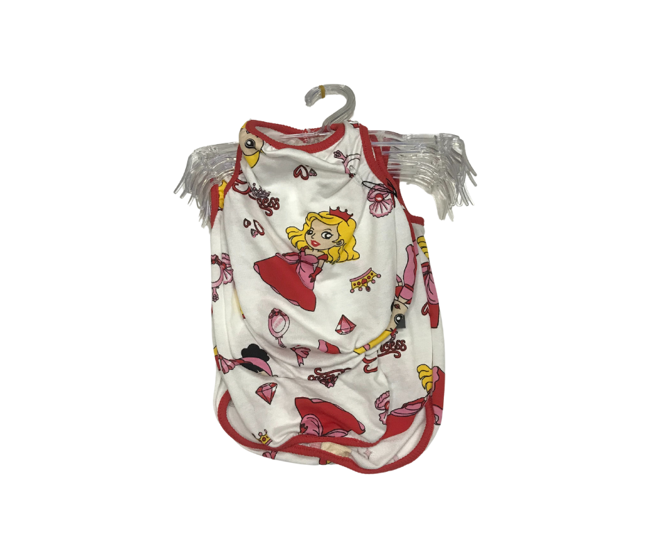Prenses Desenli Kedi ve Köpek Kıyafeti 6'Lı Set