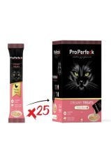 Pro Perfeck Krema Tavuklu Sıvı Kedi Ödülü 15 Gr X 25 Adet