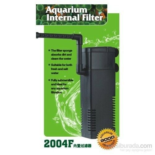 Venusaqua 2004F 800Lt/H Akvaryum İç Filtre 15 Watt