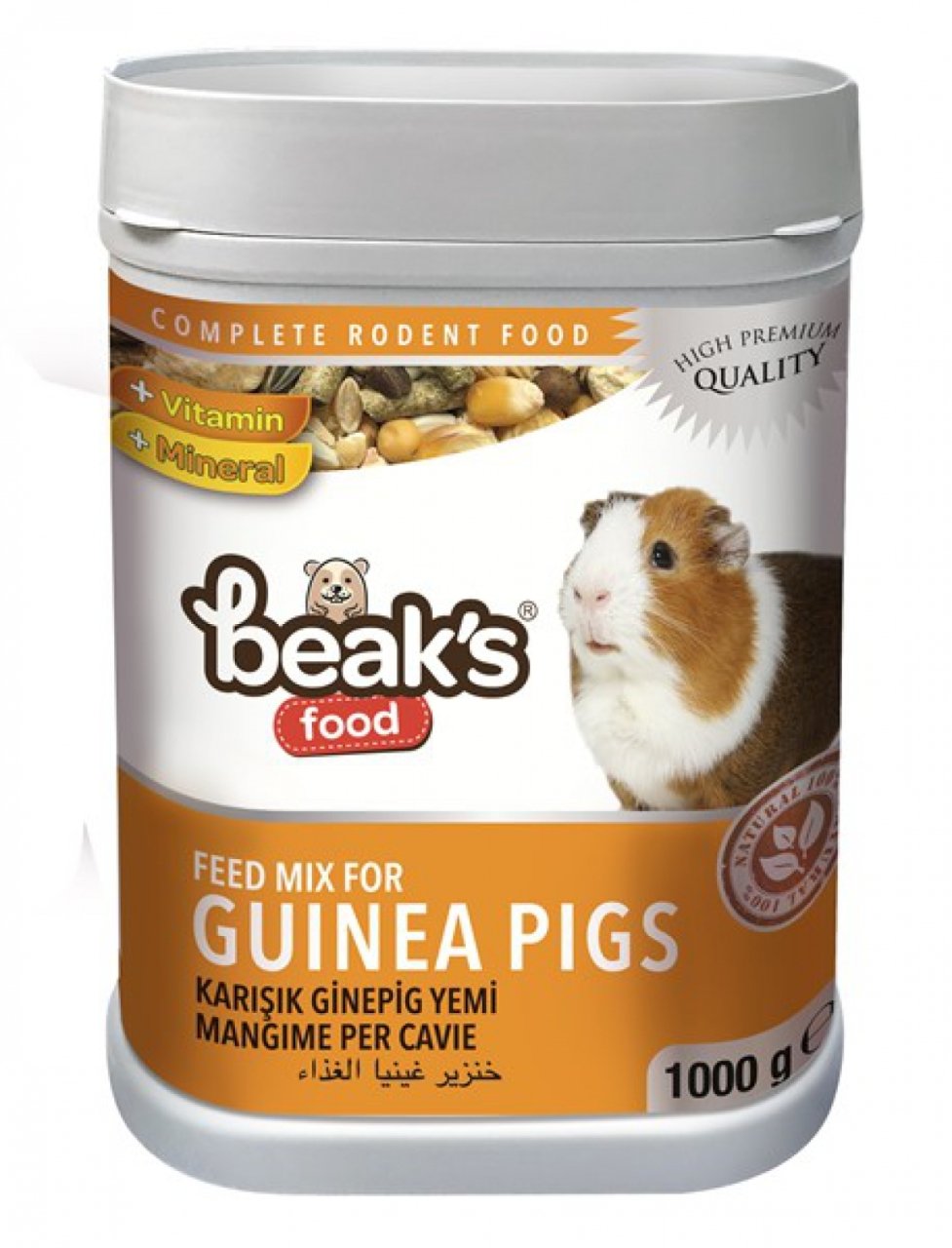 BEAKS Gine Pig Yemi 1000 Gr