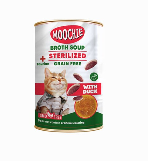 Moochie Et Suyu Çorba Ördekli Kısır.Kedi 135ML