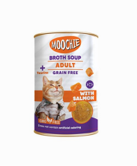Moochie Et Suyu Çorba Somon Balıklı Yet.Kedi 135ML