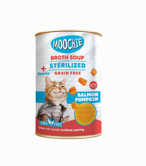 Moochie Et Suyu Ç.Somon Balkabağı Kısır.Kedi 135ML