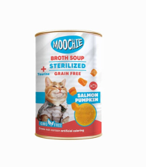 Moochie Et Suyu Ç.Somon Balkabağı Kısır.Kedi 135ML