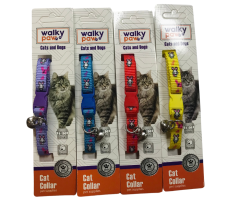 WALKY PAW KEDİ KÖPEK TAVŞAN DESENLİ BOYUN TASMASI 12'Lİ