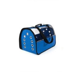 FLYBAG ŞEFFAF ÇANTA BÜYÜK BOY MAVİ 30x30x49 CM