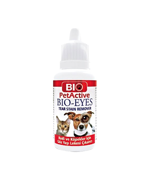 Bio PetActive Kedi ve Köpek Göz Yaşı Lekesi Temizleyici Solüsyon 50 ml