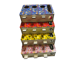 Ahşap Baskılı Basmalı Fareli Oyun Alanı