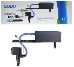 Sobo WP-880F Pompalı Akvaryum Tepe Filtresi 650 L/S 15 W