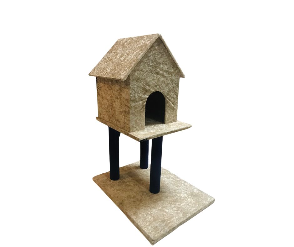 Kedi Evi Tırmalama Oyun Alanı