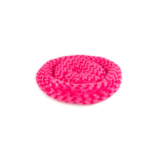 SİMİT YATAK PELUŞ ŞEKER PEMBE YATAK 55x55