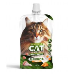 EuroGold Cat Et Ezmesi Tavuk-Havuç 100 Gr