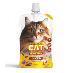 EuroGold Cat Et Ezmesi Ördek-Balkabağı 100 Gr