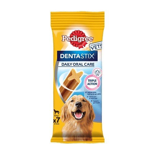 Pedigree Dentastix Büyük Irk Şerit Köpek Ödül Maması 270gr (7'li)