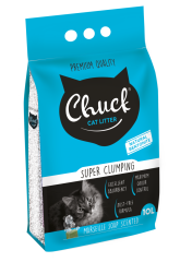 Chuck 10 Litre Marsilya Sabunlu Kalın Bentonit Kedi Kumu