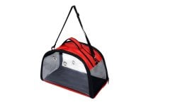 FLAYBAG ŞEFFAF ÇANTA FİLELİ BÜYÜK BOY 49X33X28 CM