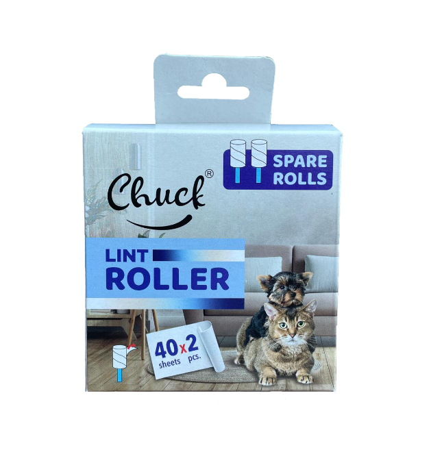 Chuck Tüy Toplama Yedek Rulo - 40 yaprak x 2 ad