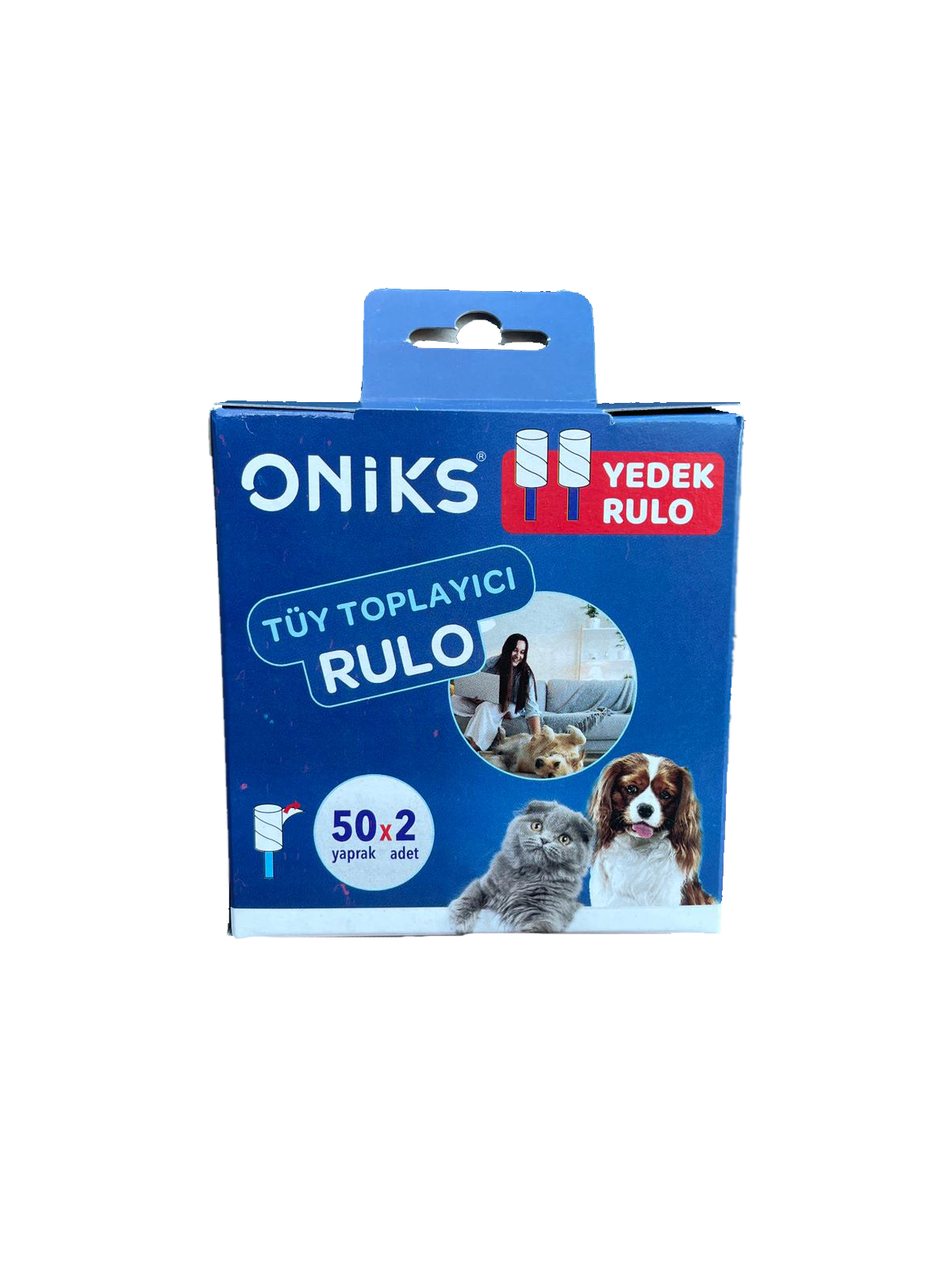 Oniks Tüy Toplama Yedek Rulo - 50 yaprak x 2 ad