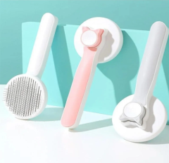 Kulaklı Basmalı Kedi Köpek Tarağı 20 cm