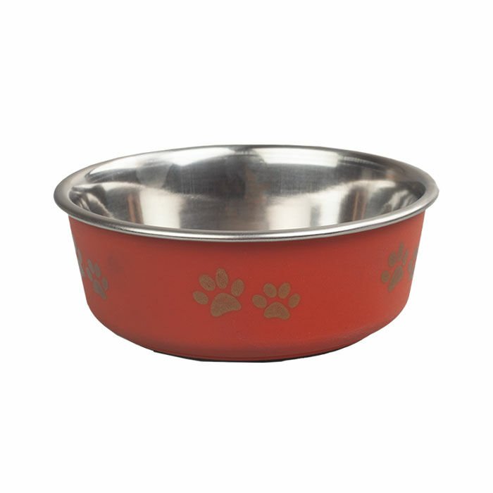 12cm 300ml Pati Desenli Yavruağzı Mama ve Su Kabı