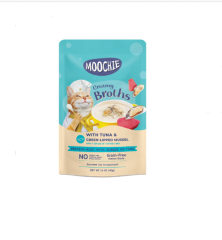 Moochie Çorba Kedi Ödülü Ton-Yeşil Dudaklı Midyeli 40 Gr