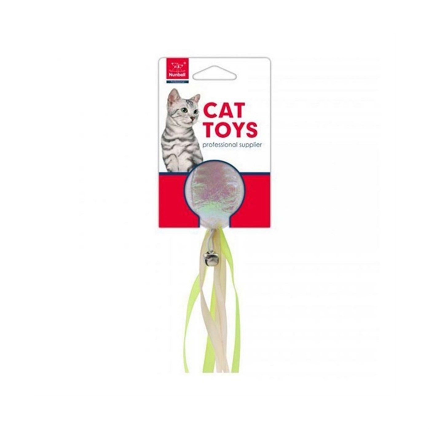 Nunbell Kedi Oyuncağı Püsküllü Top