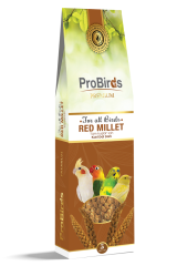 PRO BİRDS Doğal Dal Darı (kızıl) 6'lı Paket