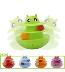 Nunbell İki Katlı Hacıyatmaz Kedi Ve Köpek Oyuncağı