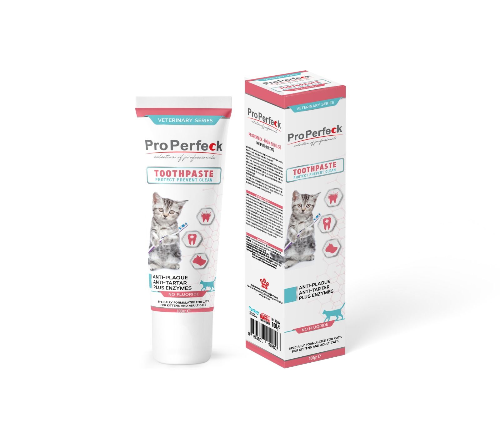 Pro Perfeck Kedi Diş Macunu 100 GR 6 Adet