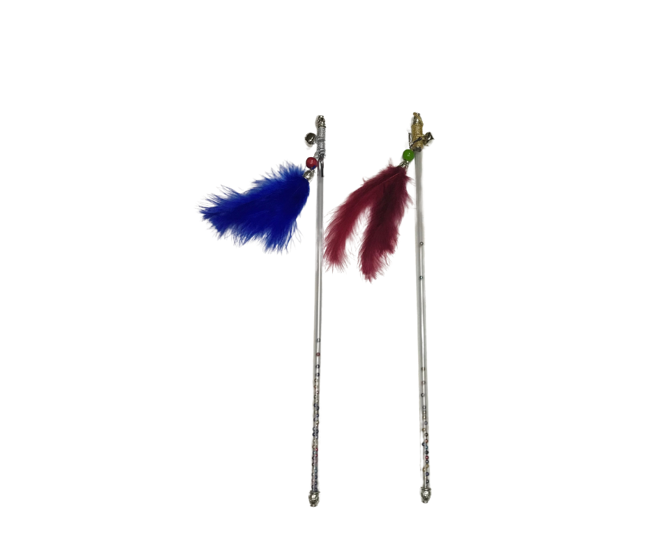 KEDİLER İÇİN PÜSKÜLLÜ OLTA