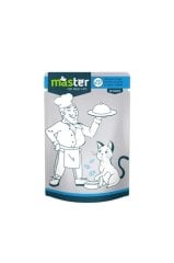 Master Balıklı Pouch Kedi Maması 80 Gr. 24 Adet
