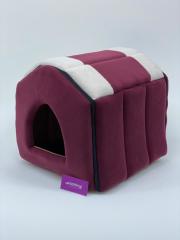 Kedi ve Küçük Köpek Kulübesi Fermuarlı