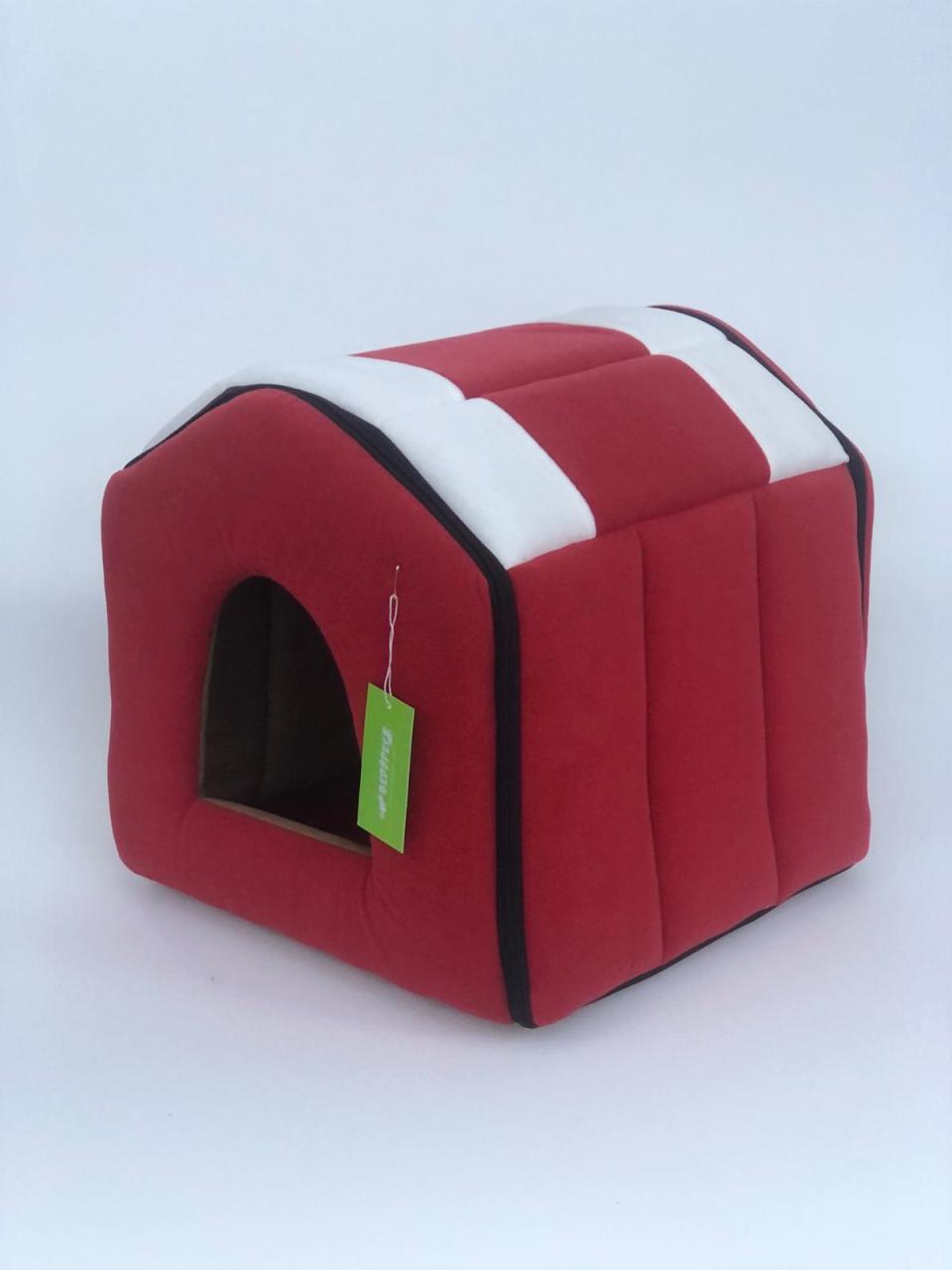 Kedi ve Küçük Köpek Kulübesi Fermuarlı