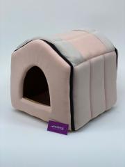 Kedi ve Küçük Köpek Kulübesi Fermuarlı