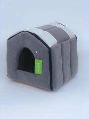 Kedi ve Küçük Köpek Kulübesi Fermuarlı