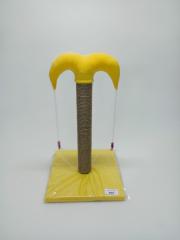 4 Adet Şapkalı Tırmalama Tahtası 60 Cm