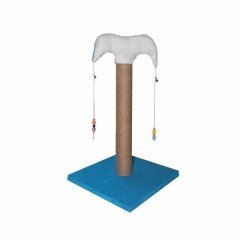 4 Adet Şapkalı Tırmalama Tahtası 60 Cm