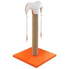 4 Adet Şapkalı Tırmalama Tahtası 60 Cm