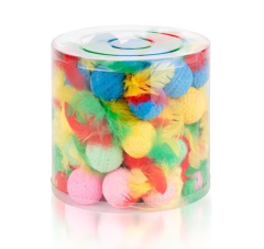 4 Cm Tüylü Sünger Top 60'Lı